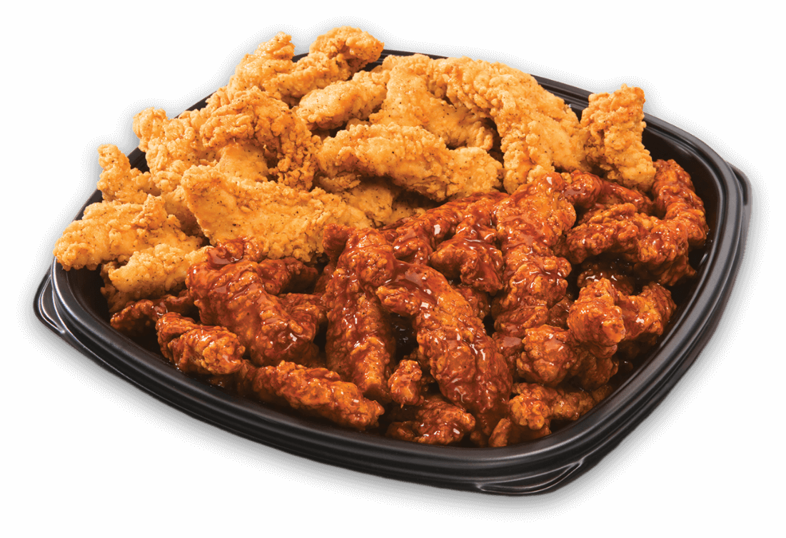 party platter of chicken wings